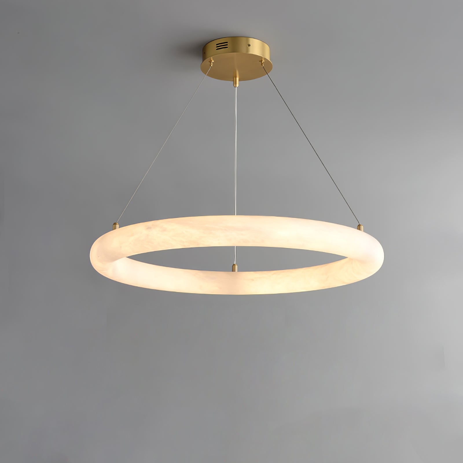 Erzorila Circular Alabaster Pendant Light - Neutralighting