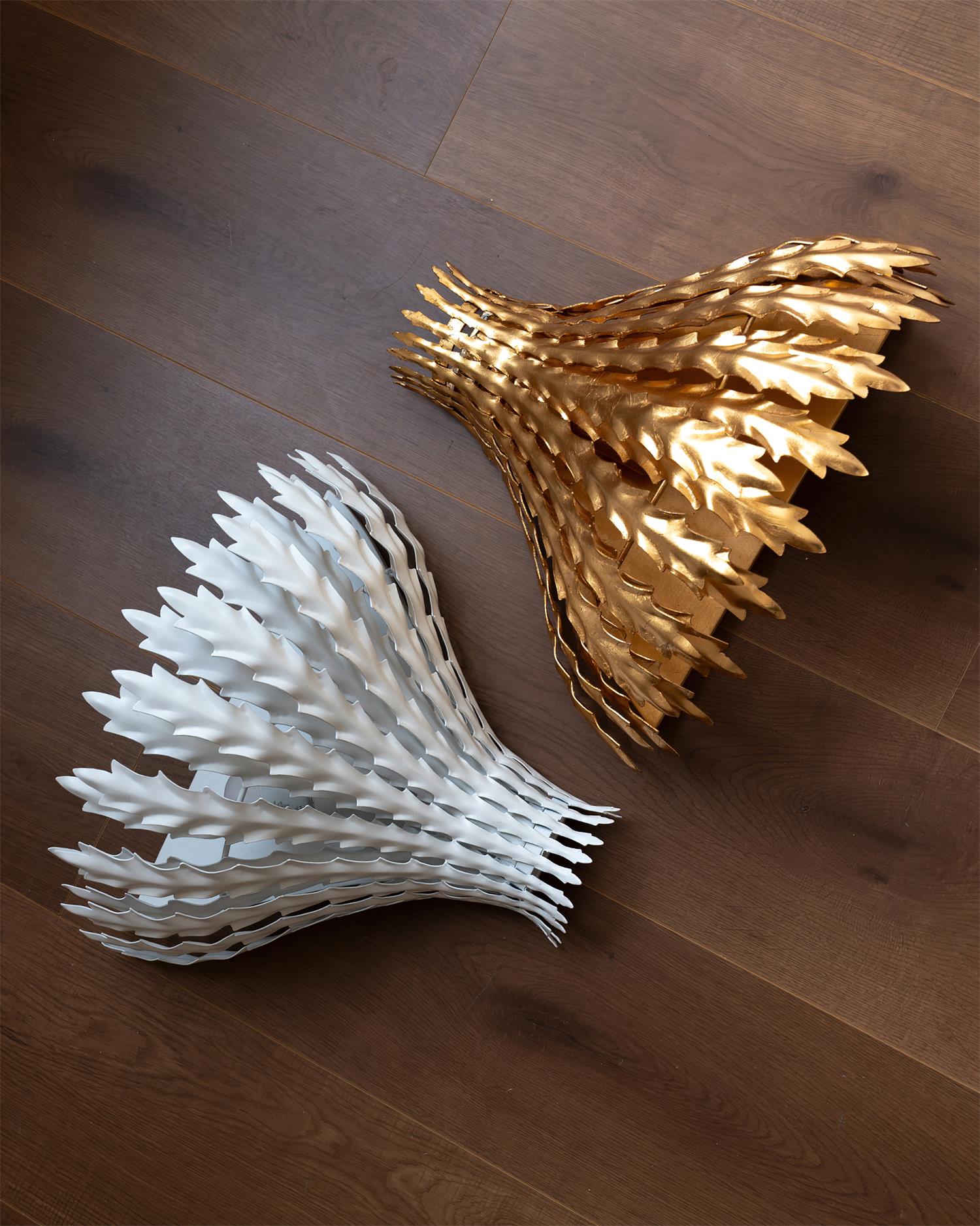 Wandleuchte Handgemacht Blatt Motiv Metall Körper Elegant Wandleuchte-Letslighting