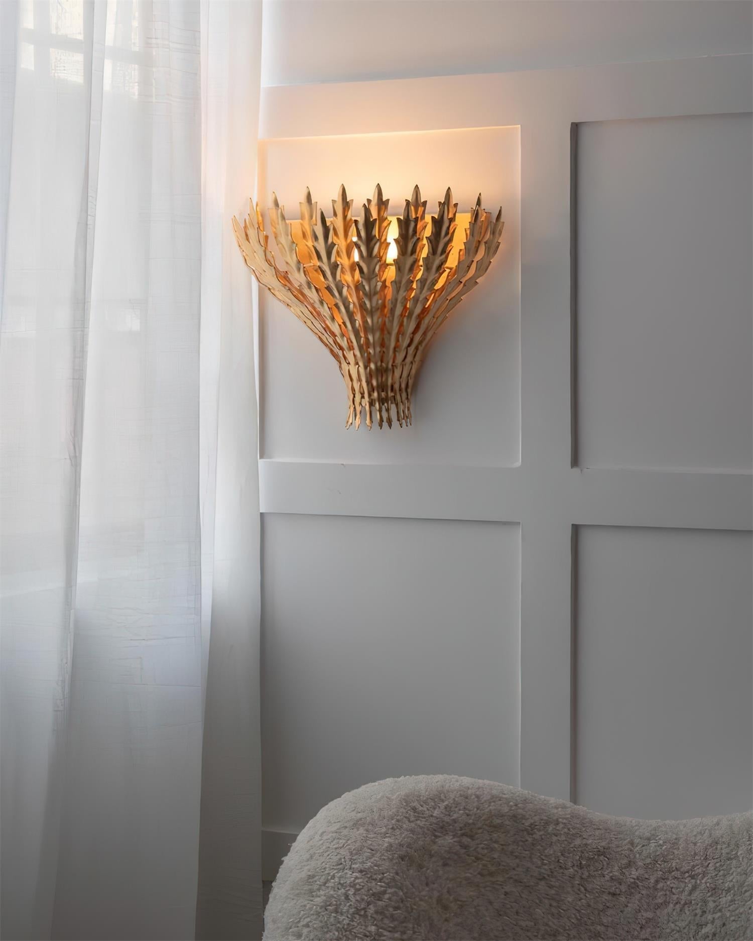 Wandleuchte Handgemacht Blatt Motiv Metall Körper Elegant Wandleuchte-Letslighting