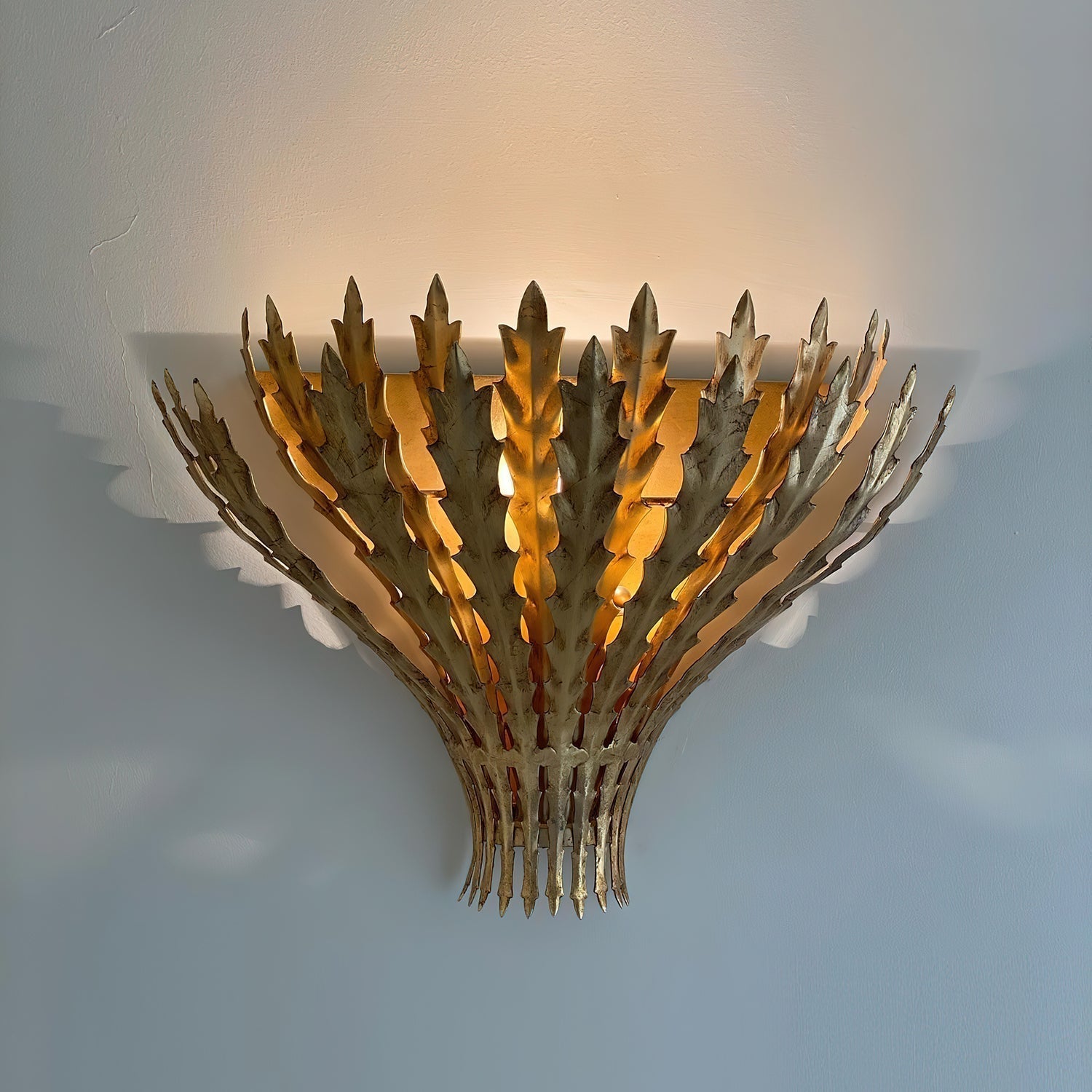 Wandleuchte Handgemacht Blatt Motiv Metall Körper Elegant Wandleuchte-Letslighting