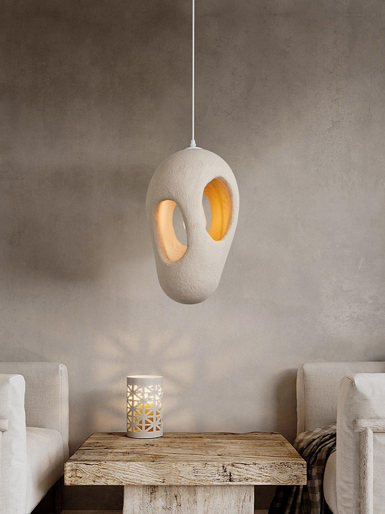 Elysire Beige künstlerische Pendelleuchte-Letslighting