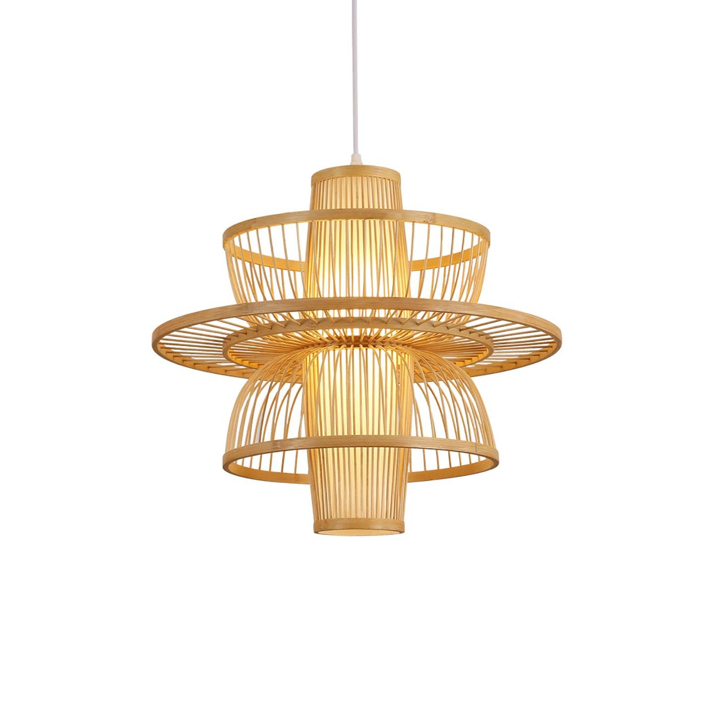 Covarir Handgefertigte Sigyn Bambus Pendelleuchte-Letslighting