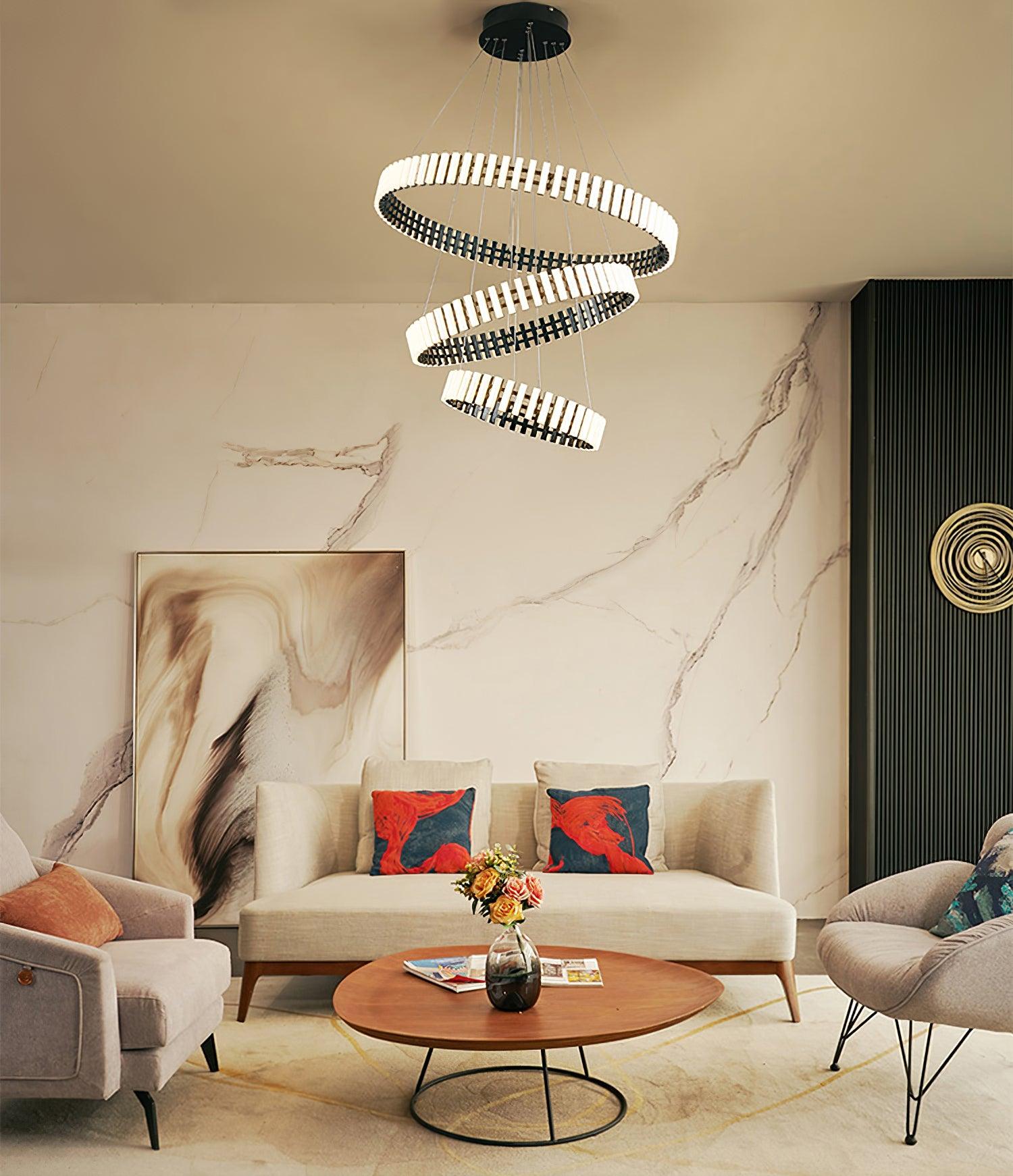 Rivo Stylis Hängende LED-Kronleuchter-Letslighting