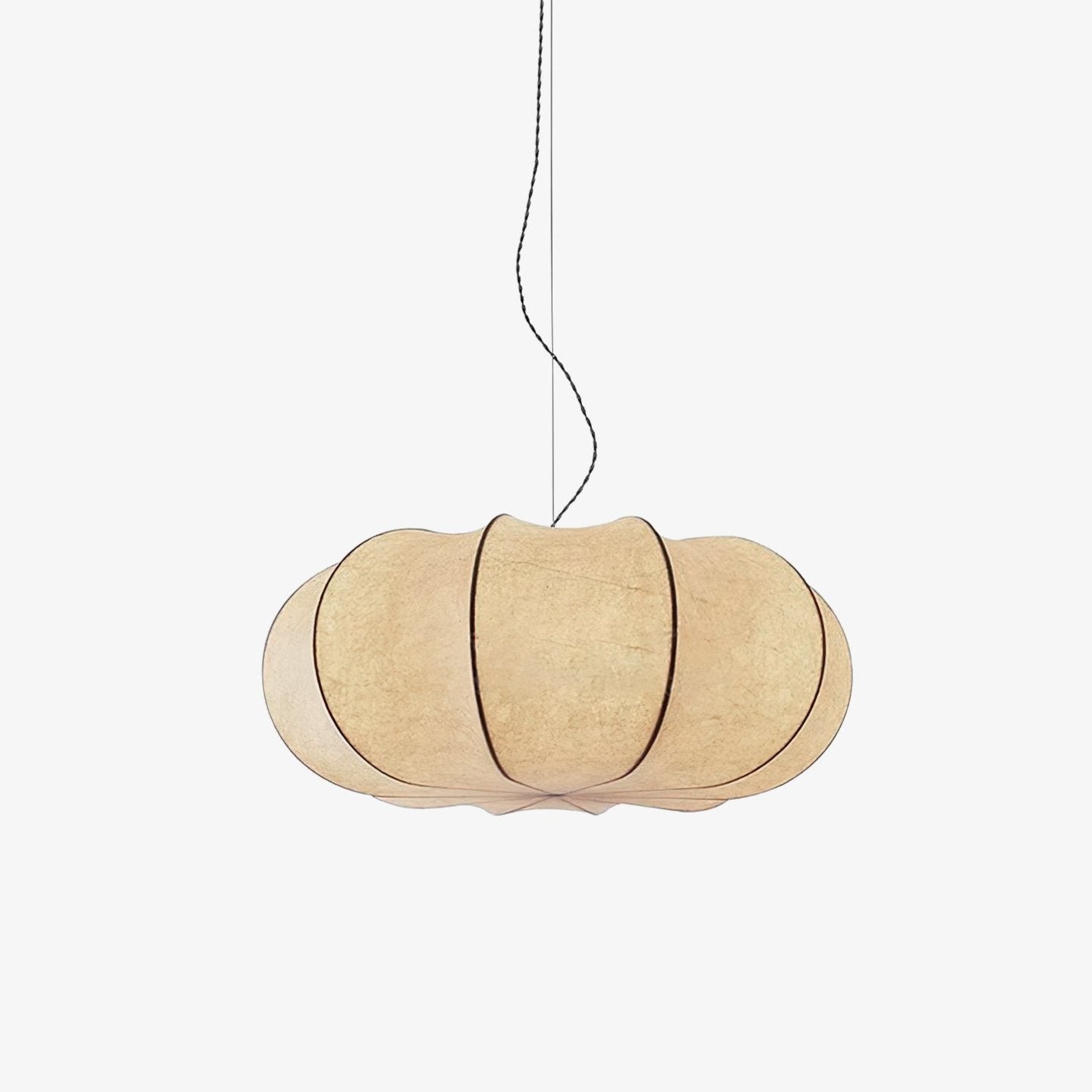 Oblate Silk Pendant Lamp - Blowlighting