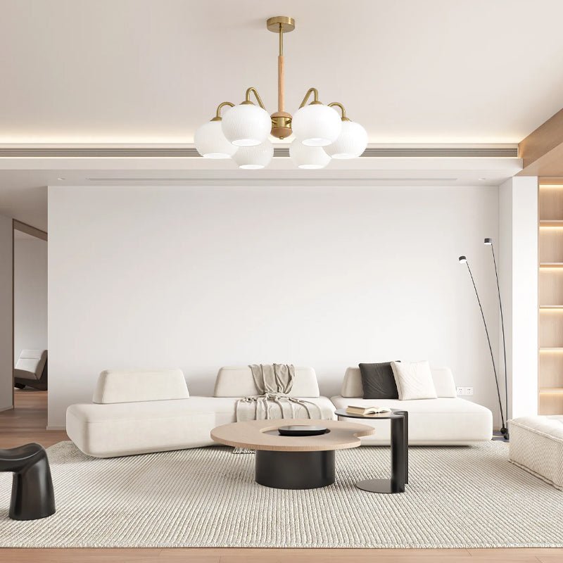 Elyra Eleganter Holz-Kronleuchter-Letslighting