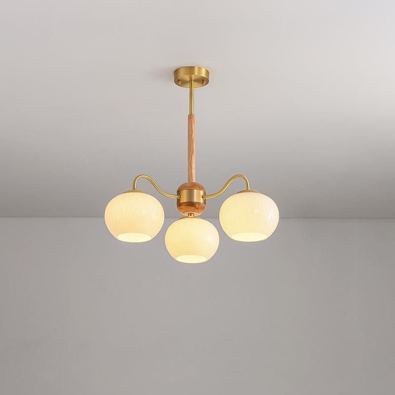 Elyra Eleganter Holz-Kronleuchter-Letslighting
