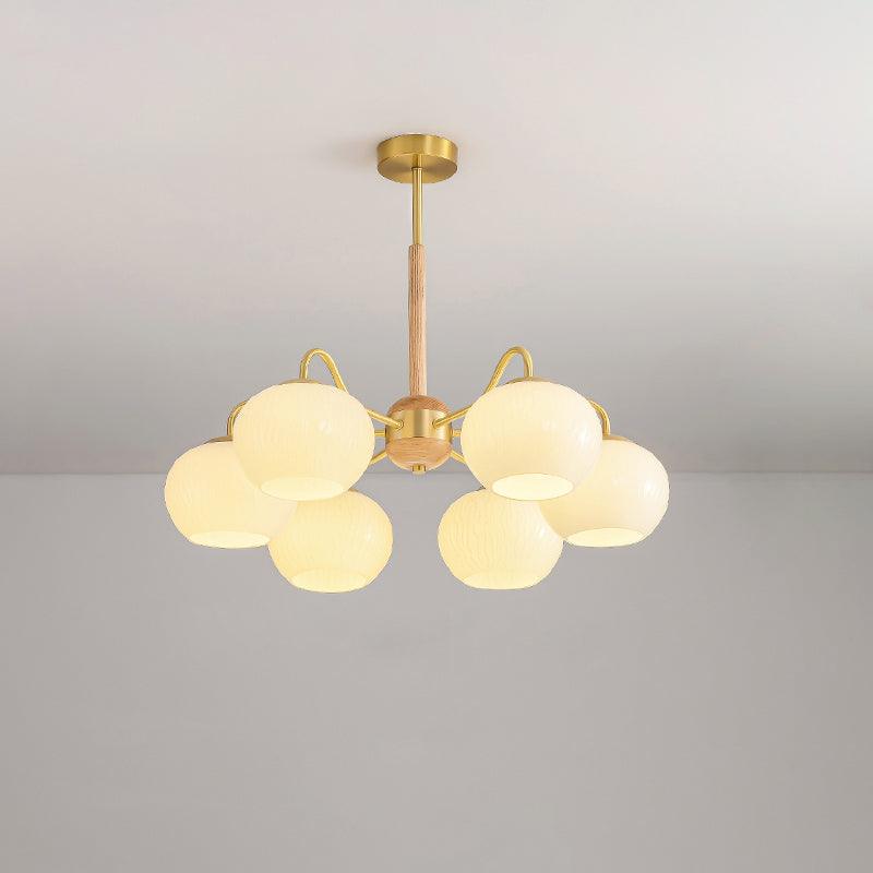 Elyra Eleganter Holz-Kronleuchter-Letslighting