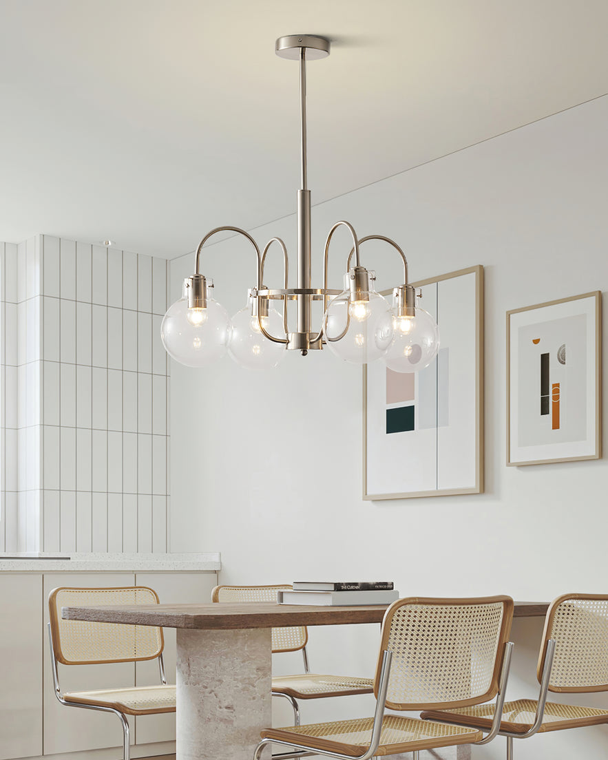 Verinyra Premium Nordisch Kunst Glas Kronleuchter-Letslighting