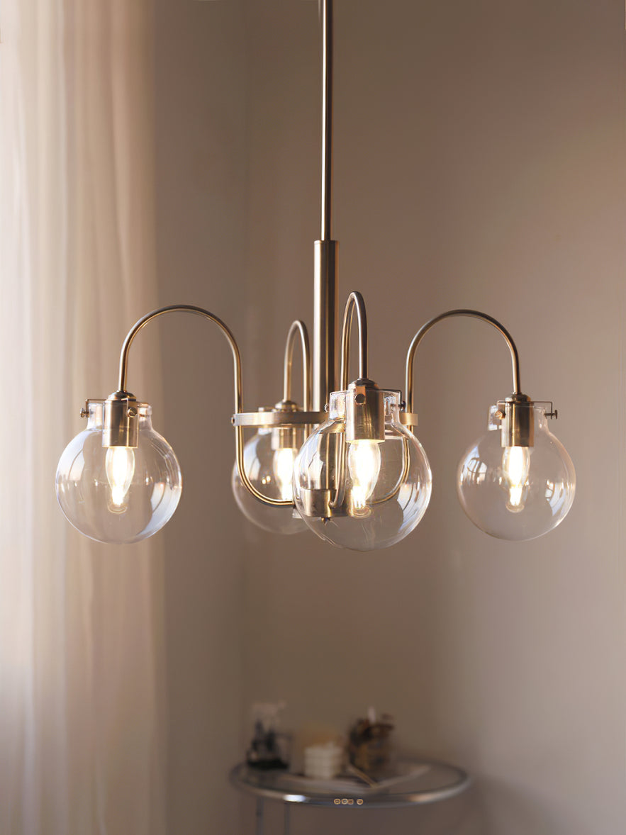 Verinyra Premium Nordisch Kunst Glas Kronleuchter-Letslighting