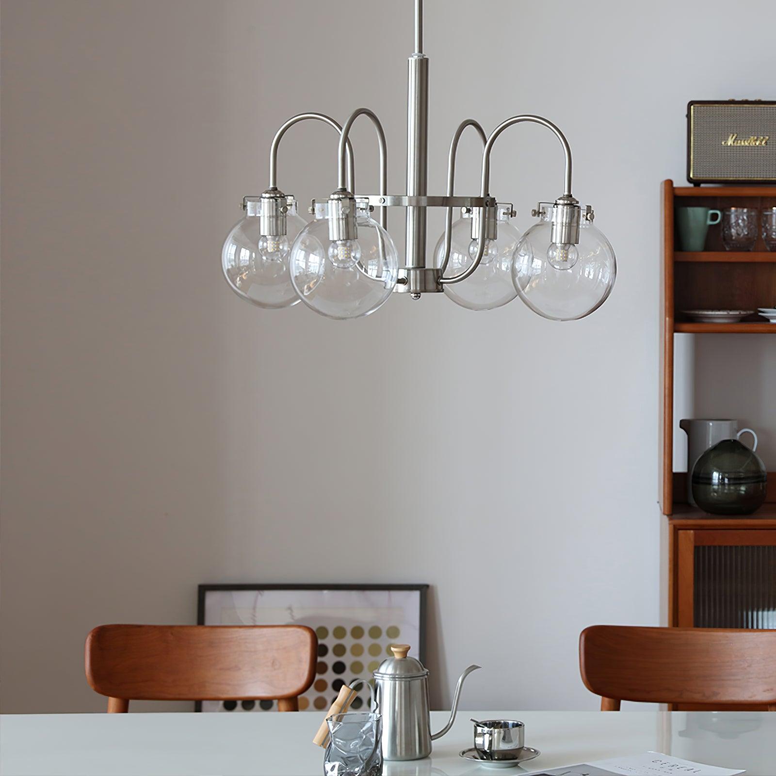Verinyra Premium Nordisch Kunst Glas Kronleuchter-Letslighting