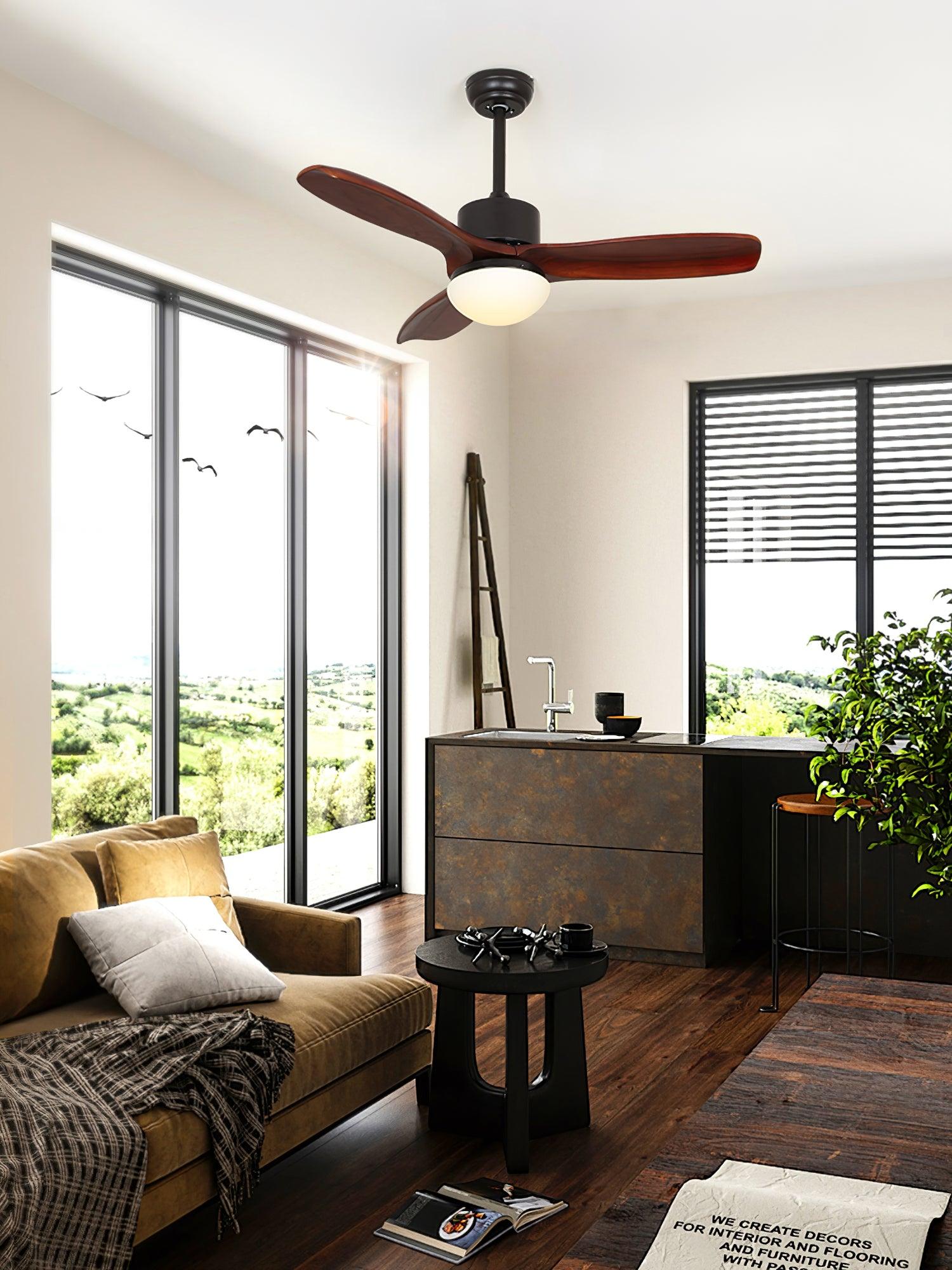 Fernbedienung für die Brivel Eleganz Deckenventilatorleuchte.