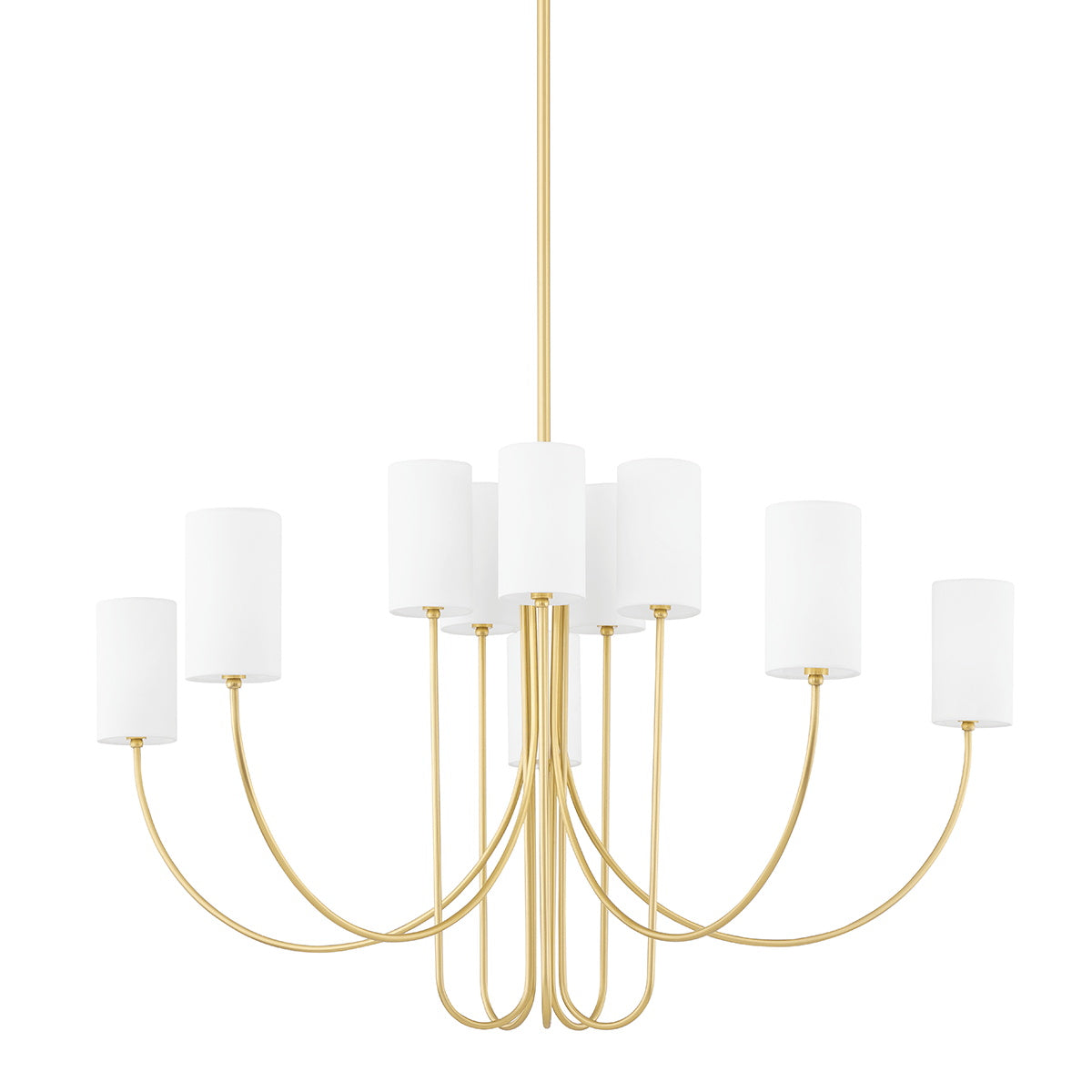 Asolira Vintage Industrieller Schwarzer Stoff-Kronleuchter-Letslighting