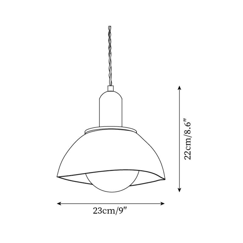 Pendelleuchte Keramik Glasierte Rustikal Ambient-Letslighting