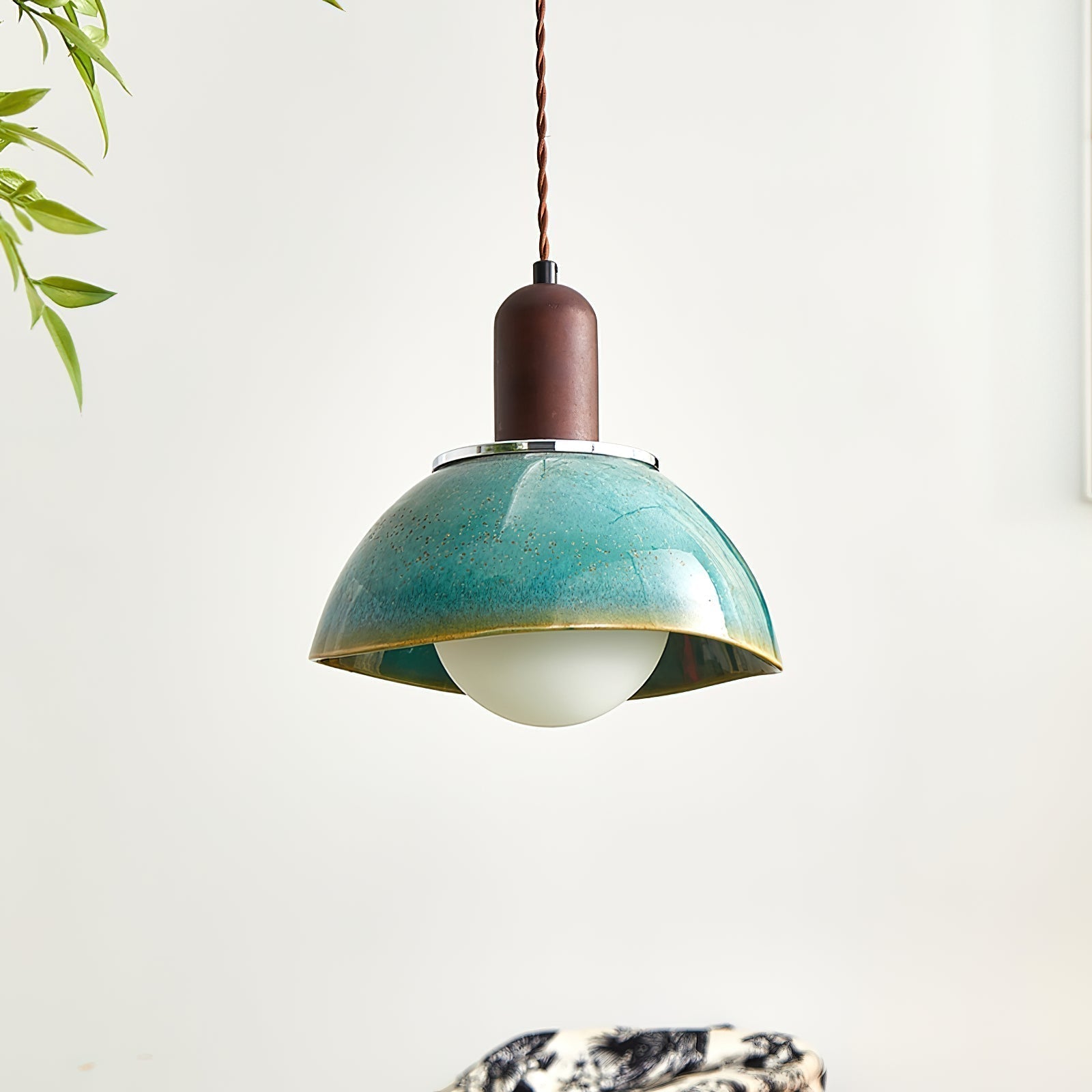 Pendelleuchte Keramik Glasierte Rustikal Ambient-Letslighting