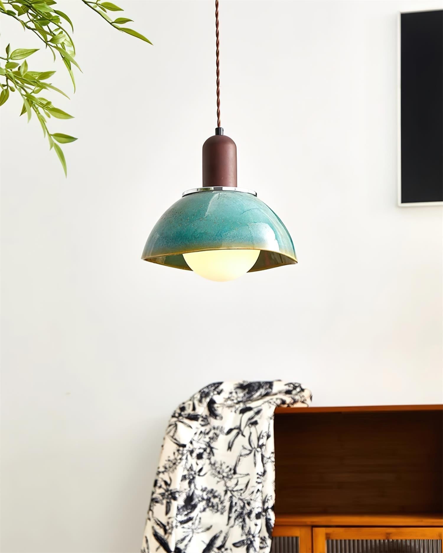 Pendelleuchte Keramik Glasierte Rustikal Ambient-Letslighting