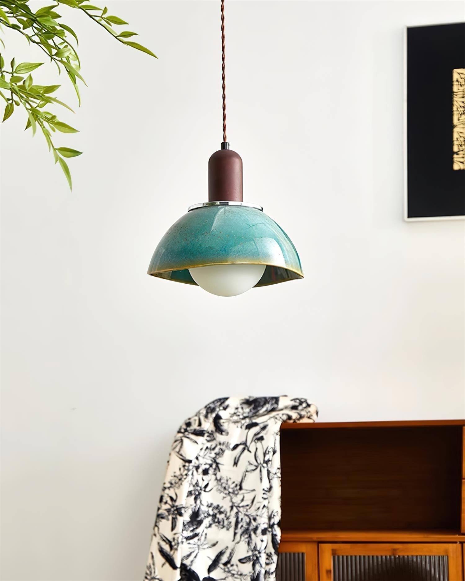 Pendelleuchte Keramik Glasierte Rustikal Ambient-Letslighting
