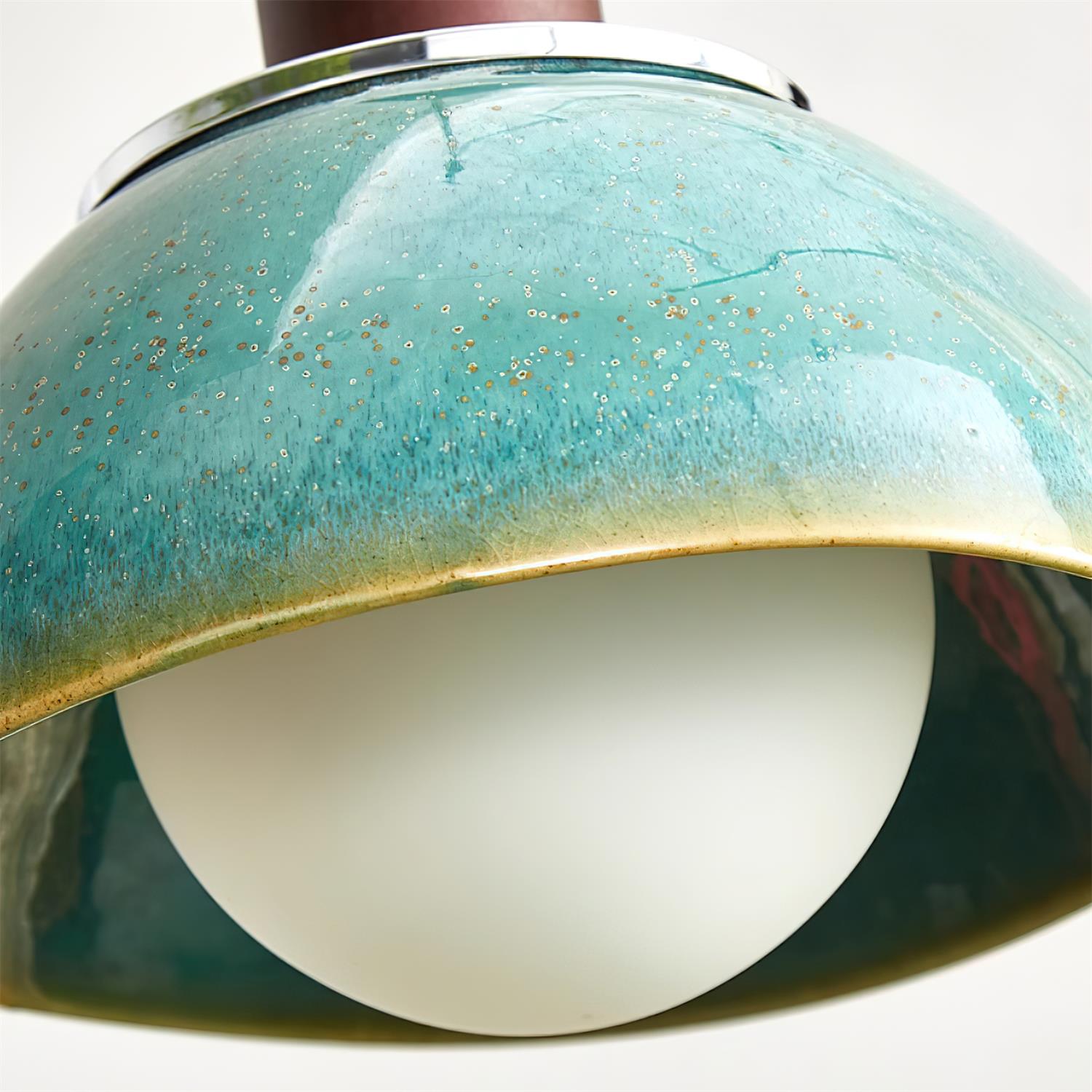 Pendelleuchte Keramik Glasierte Rustikal Ambient-Letslighting
