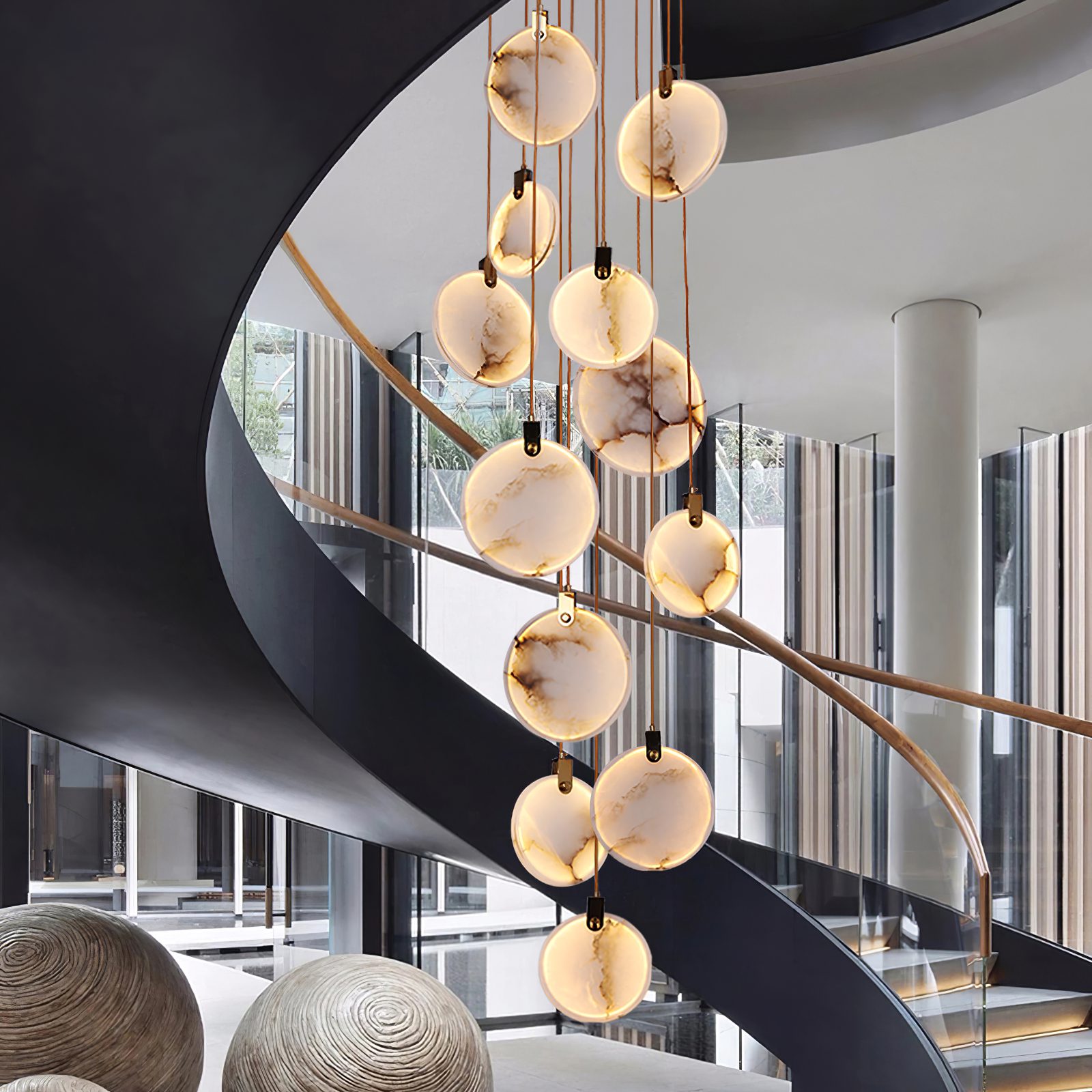 Codoros Alabaster Pendant Light - Neutralighting