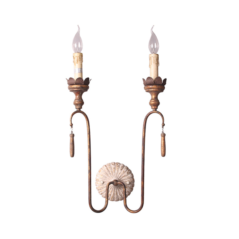 Avelaris Wandleuchte Holz Vintage Industrial-Letslighting