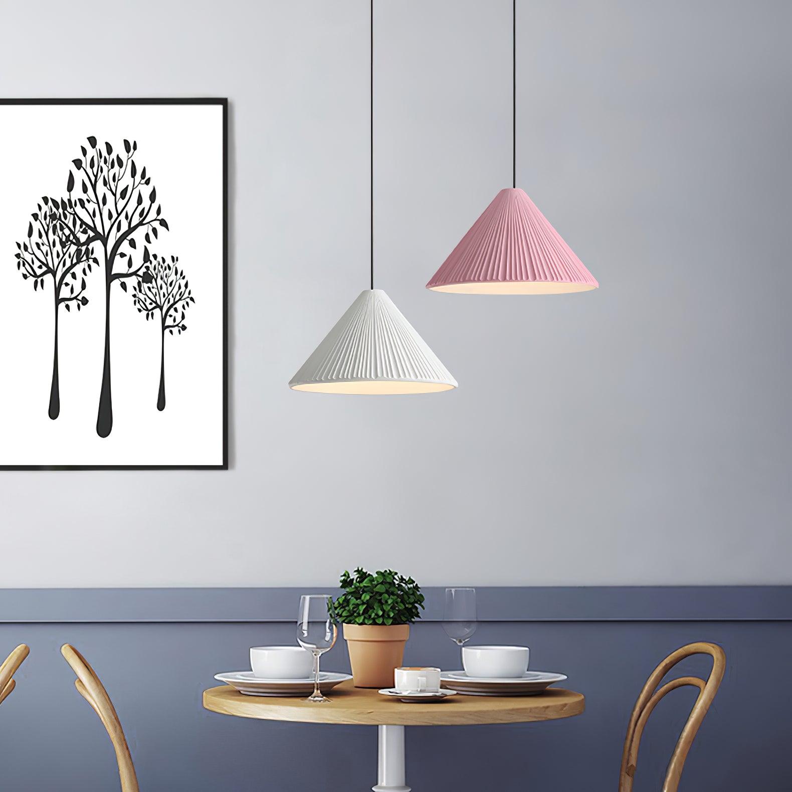 Cone Hut Harz Pendelleuchte Lampe-Letslighting