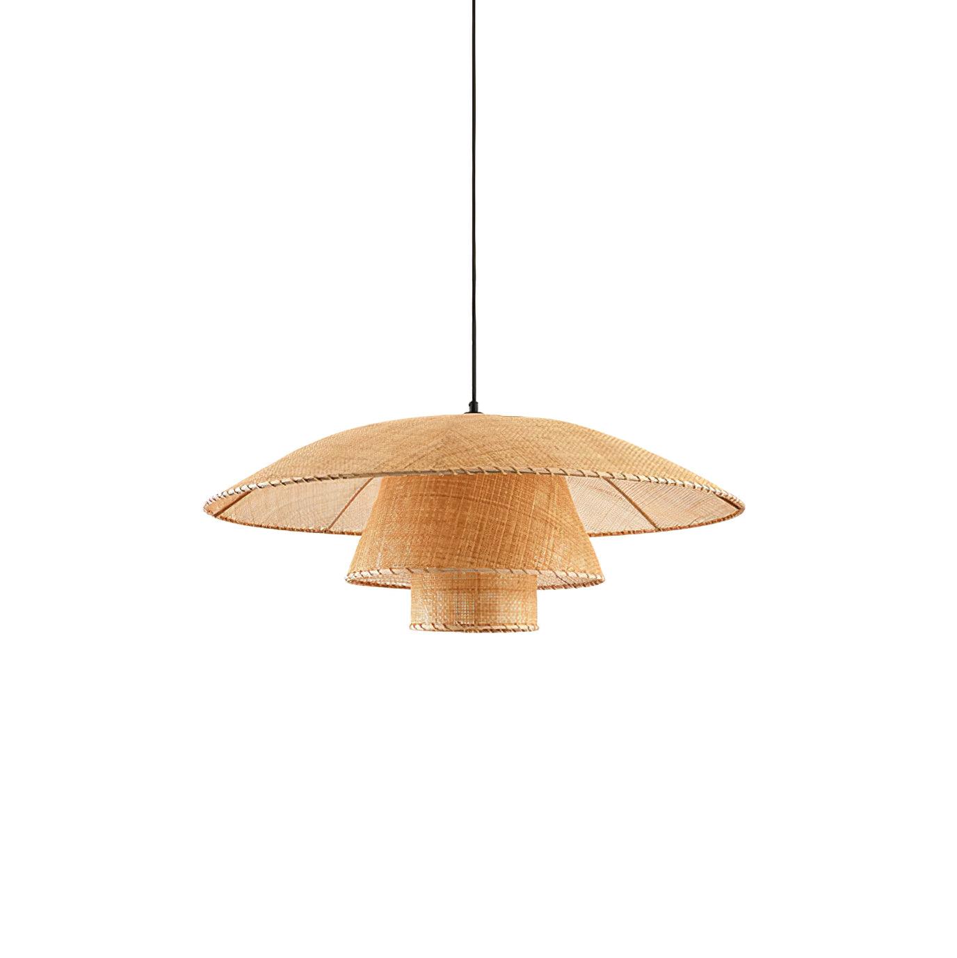 Orvellace Rattan Vintage Pendelleuchte-Letslighting