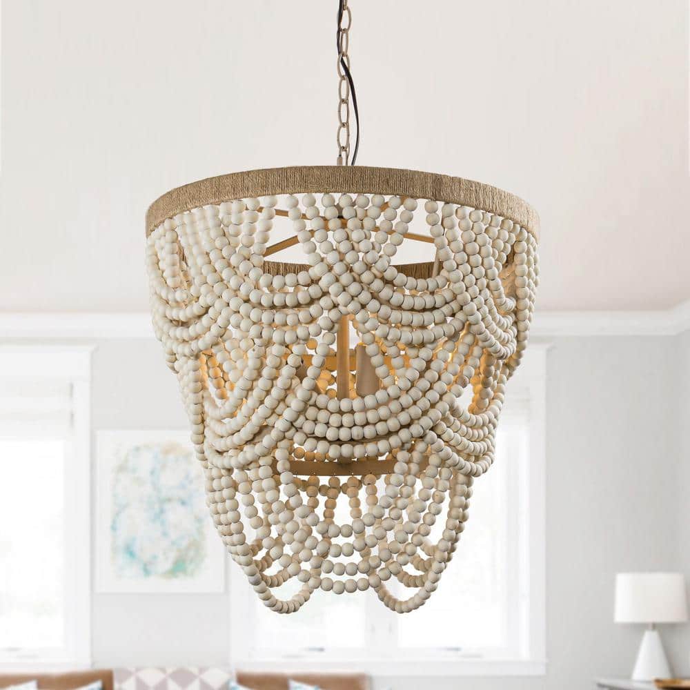 Alshaila Postmodern Luxury Wooden Metal Chandelier - Letslighting