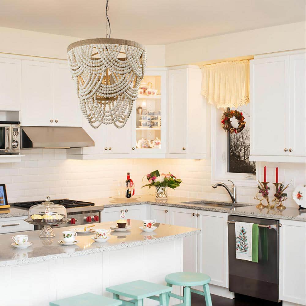 Alshaila Postmodern Luxury Wooden Metal Chandelier - Letslighting