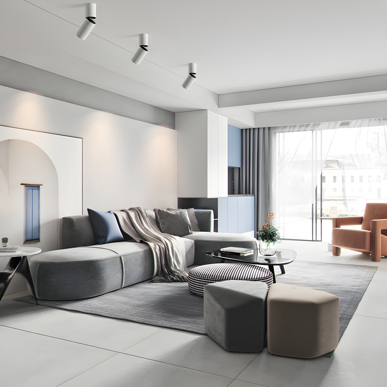 Elvynira Verstellbare Surface Downlight-Deckenleuchte-Letslighting