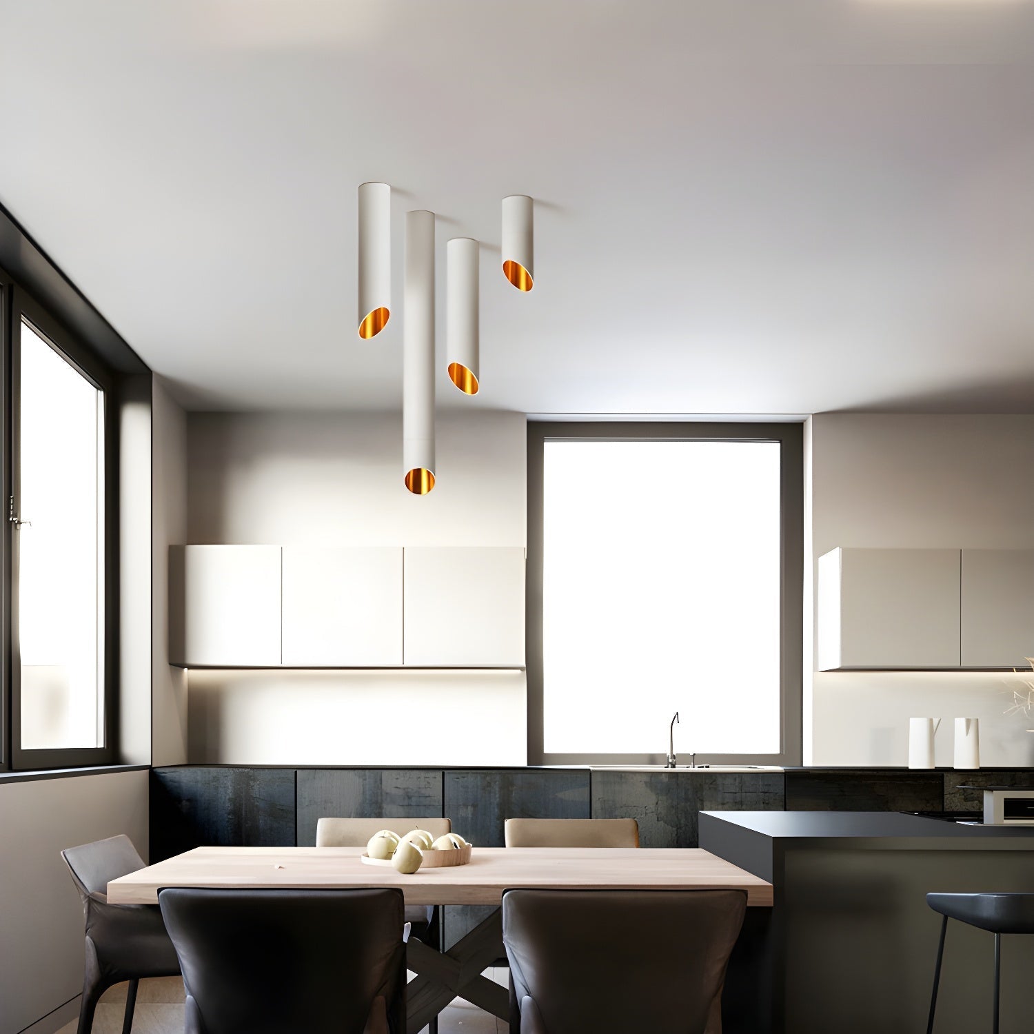 Lyvyneth Modernes minimalistisches Röhren-Oberflächen-Downlight-Letslighting