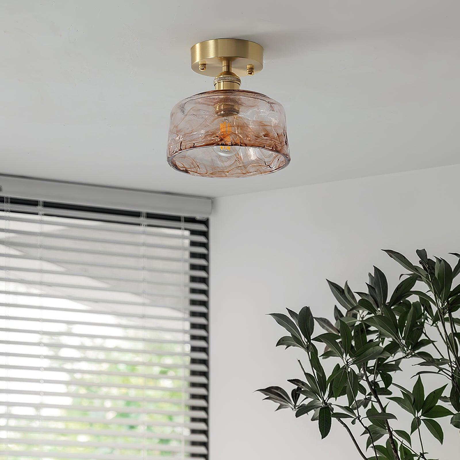 Karter Moderne Deckenleuchte aus Glas-Letslighting