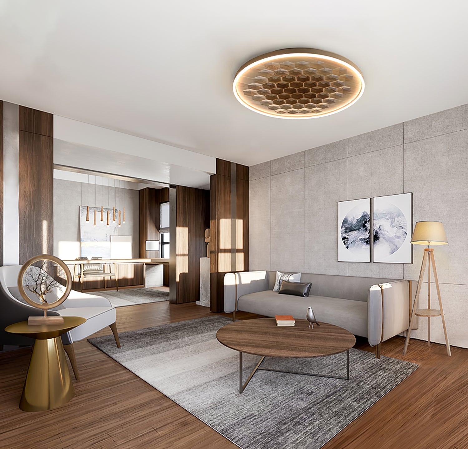 Cevynira Strukturierte Bronze-Unterputzmontage-Letslighting