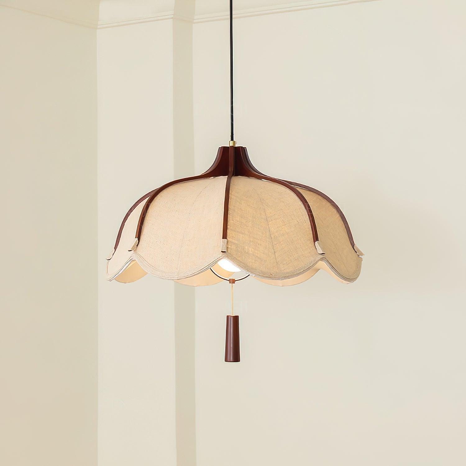 Terrana Pendelleuchte Schlafzimmer Küche Stoff-Letslighting