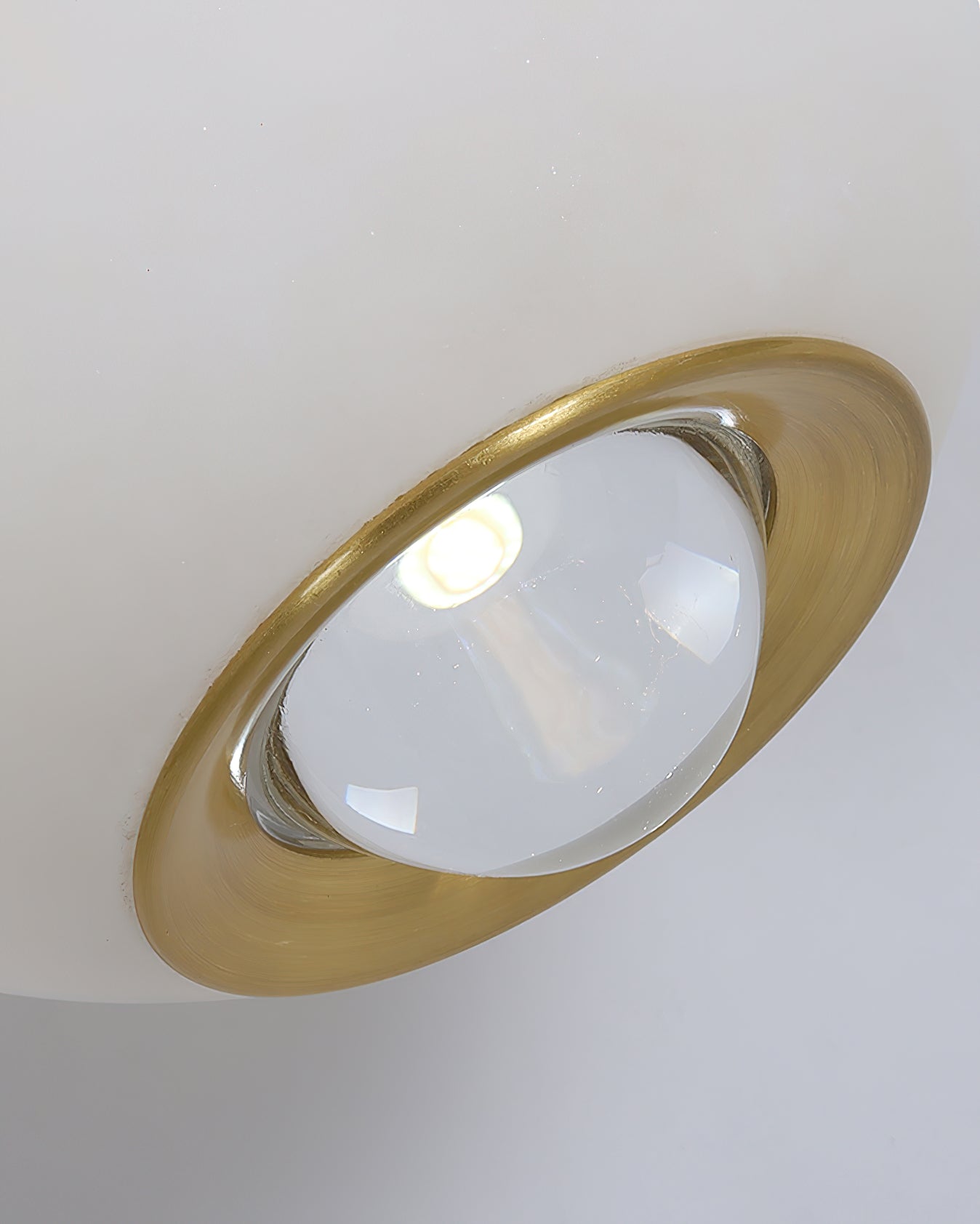 Alvarel Modern Minimalist Cord Brass Alabaster Pendant Light - Letslighting