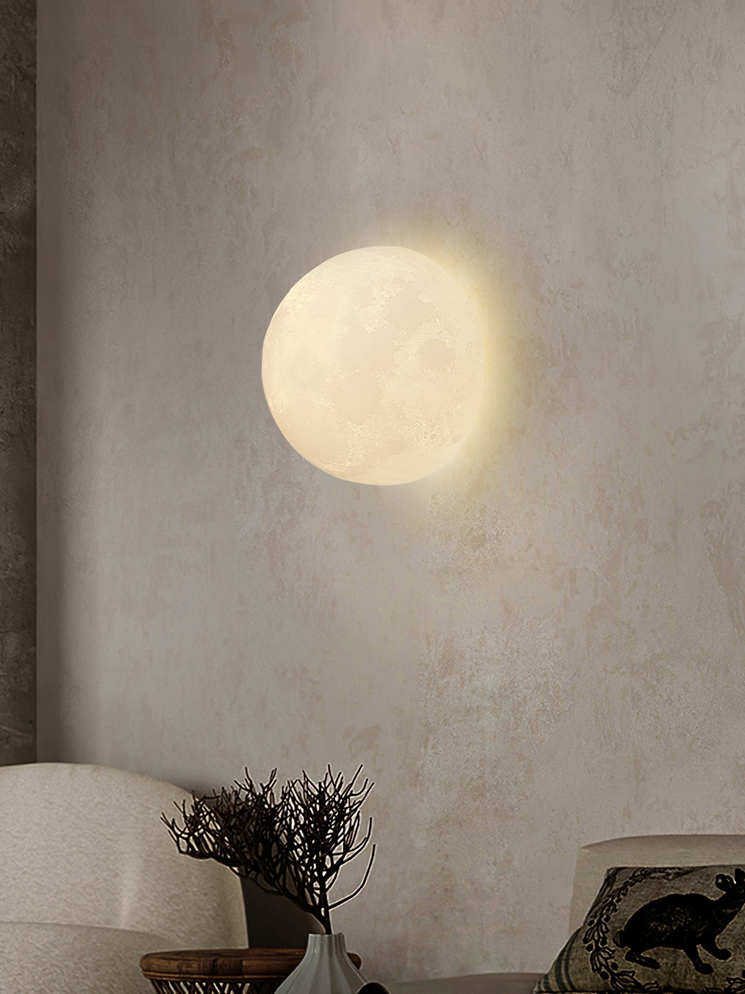 Moon 3D Wall Lamp - Blowlighting