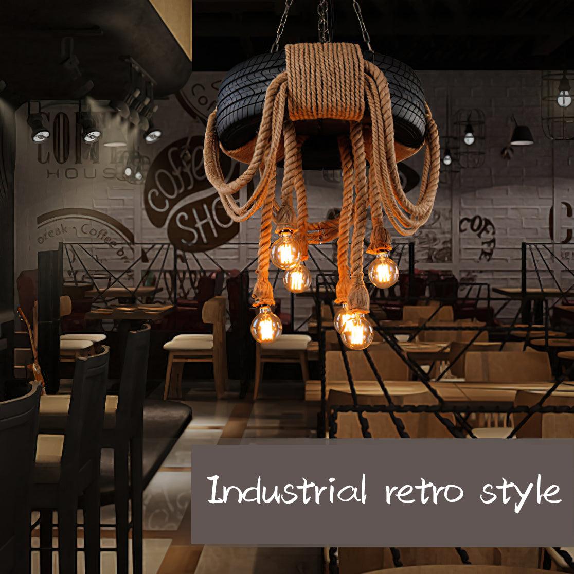 Larry Eleganter Industrie-Kronleuchter-Letslighting