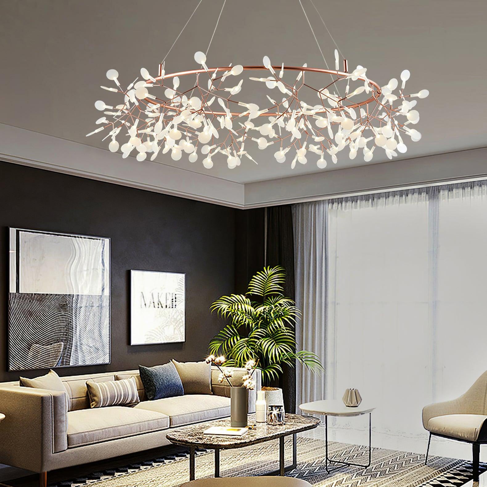 Arthearae Postmoderner luxuriöser runder Kronleuchter-Letslighting