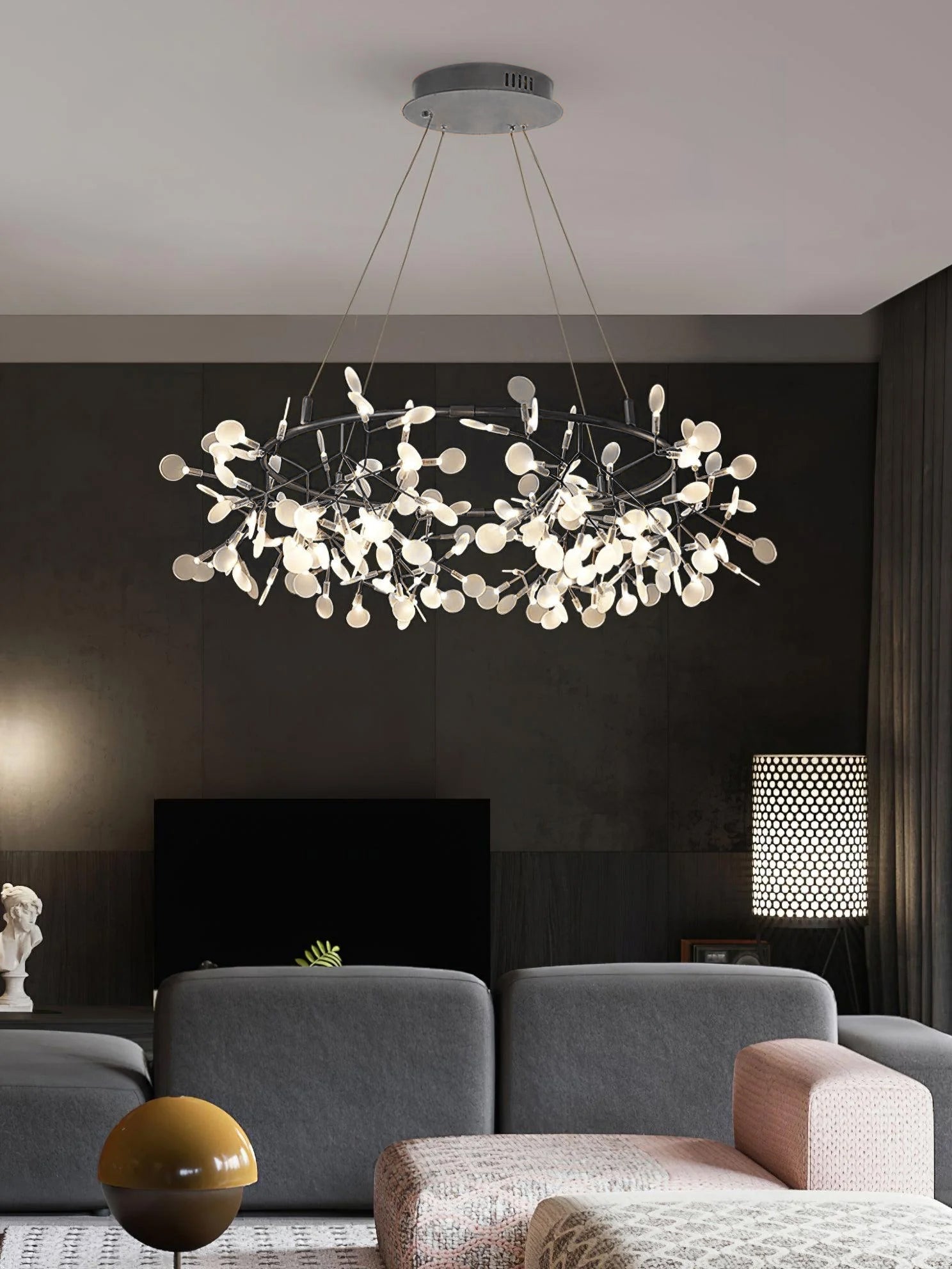 Arthearae Postmoderner luxuriöser runder Kronleuchter-Letslighting