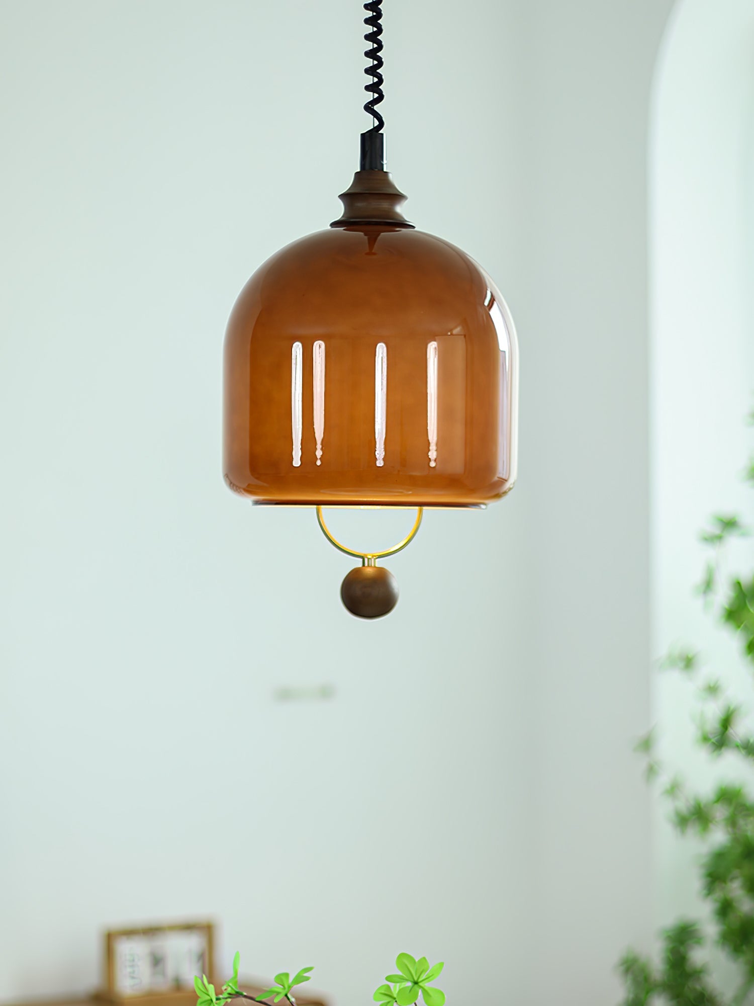 Yael Minimalistisch Holz Pendelleuchte-Letslighting