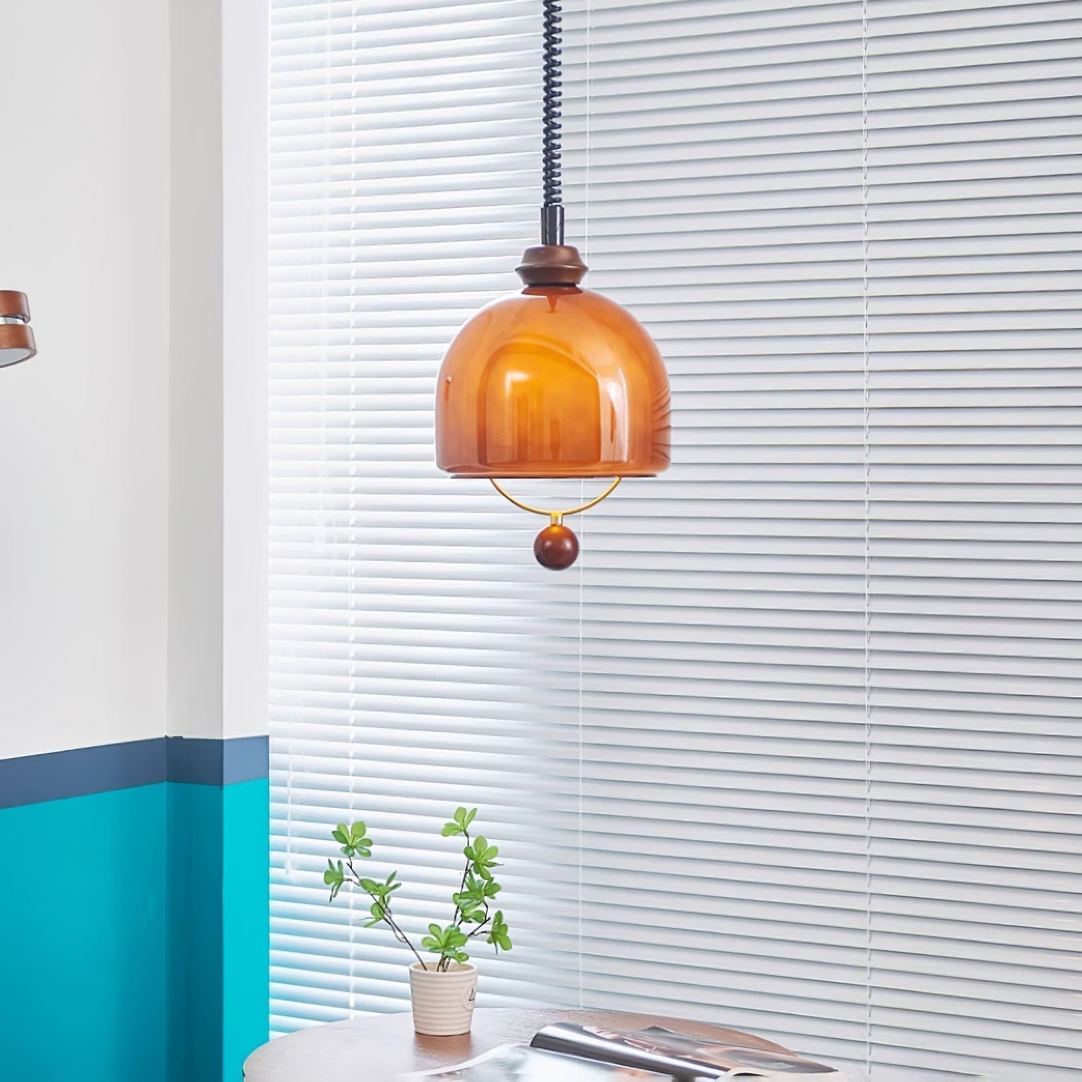 Yael Minimalistisch Holz Pendelleuchte-Letslighting