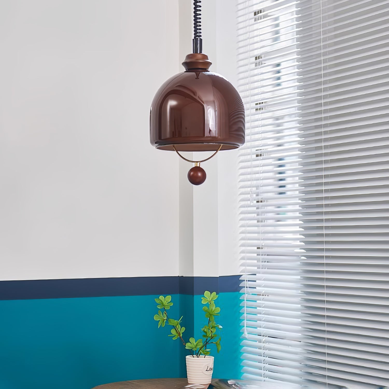Yael Minimalistisch Holz Pendelleuchte-Letslighting