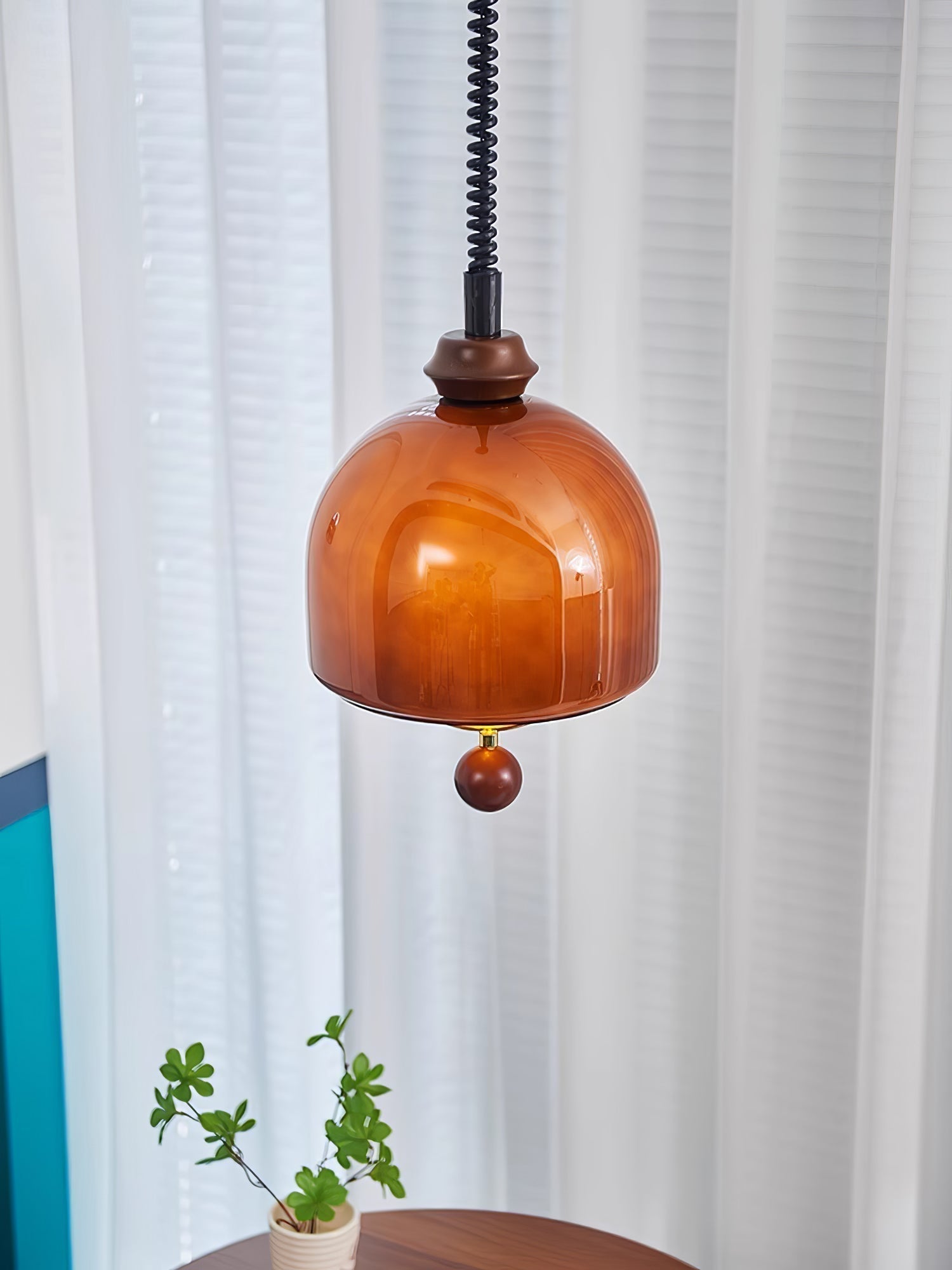 Yael Minimalistisch Holz Pendelleuchte-Letslighting
