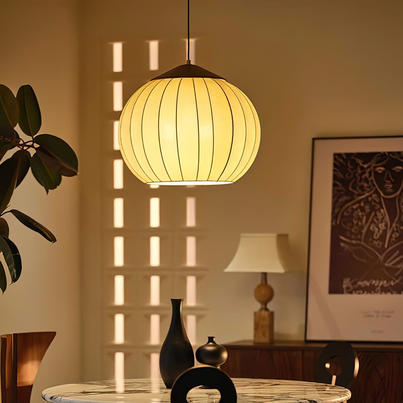 Lustra Pendelleuchte Laterne Minimalistisch-Letslighting