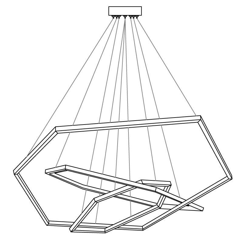 Ilira Acryl Modern Minimalistisch Kronleuchter-Letslighting