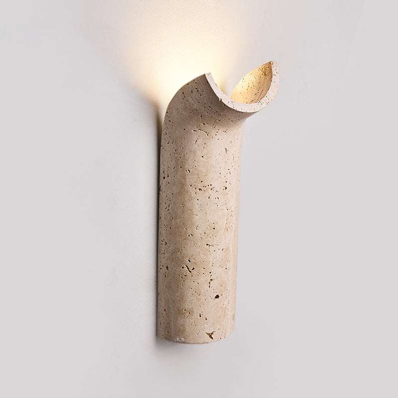 Cusolion Modern Minimalist Travertine Wall Lamp - Letslighting