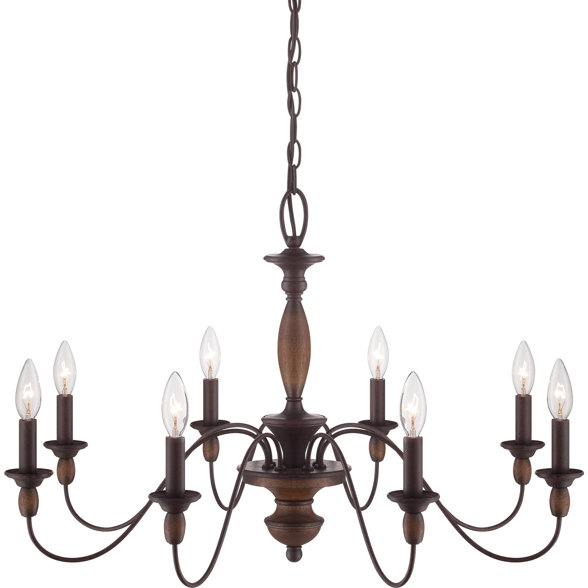 Cutheus Vintage Industrie Holz Kronleuchter-Letslighting