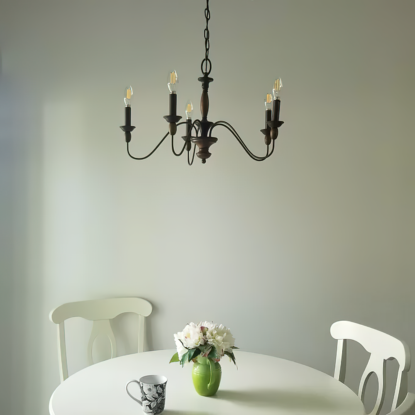 Cutheus Vintage Industrie Holz Kronleuchter-Letslighting
