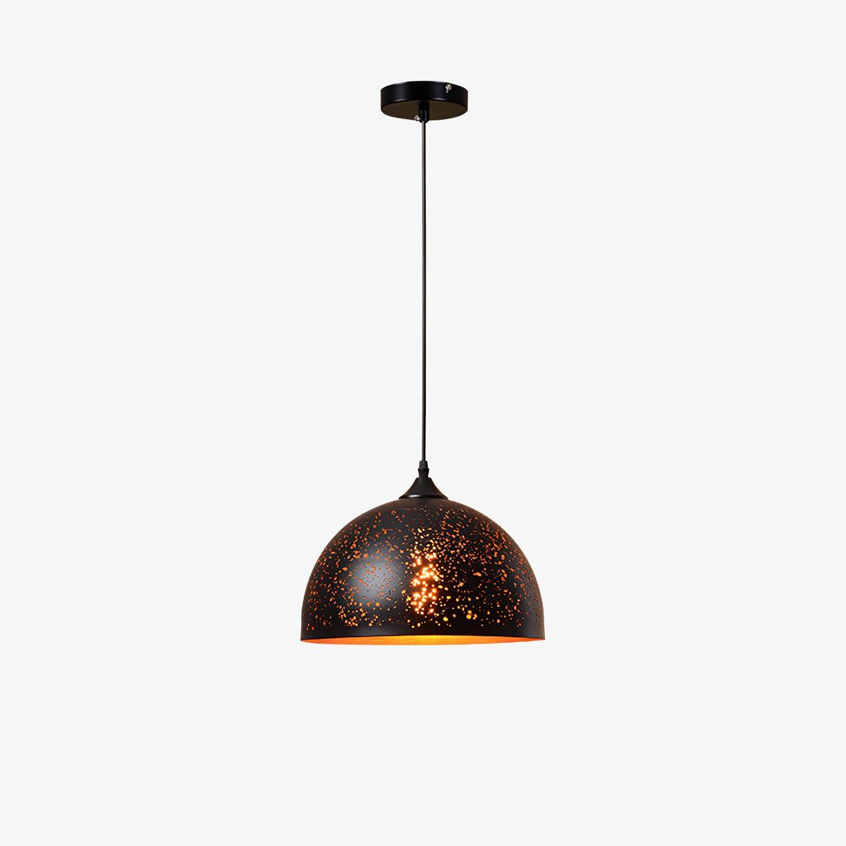 Solara Industrielle Vintage Hohlpendelleuchte-Letslighting