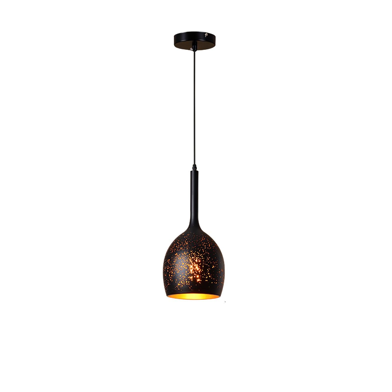 Solara Industrielle Vintage Hohlpendelleuchte-Letslighting