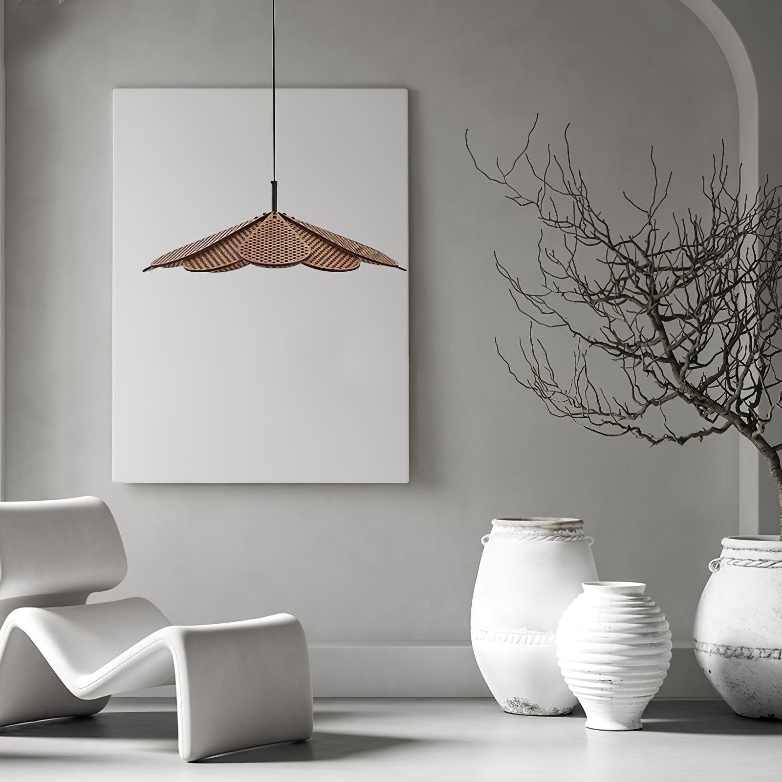Zevarus Nordic Art Wabi-Sabi Holz Pendelleuchte-Letslighting
