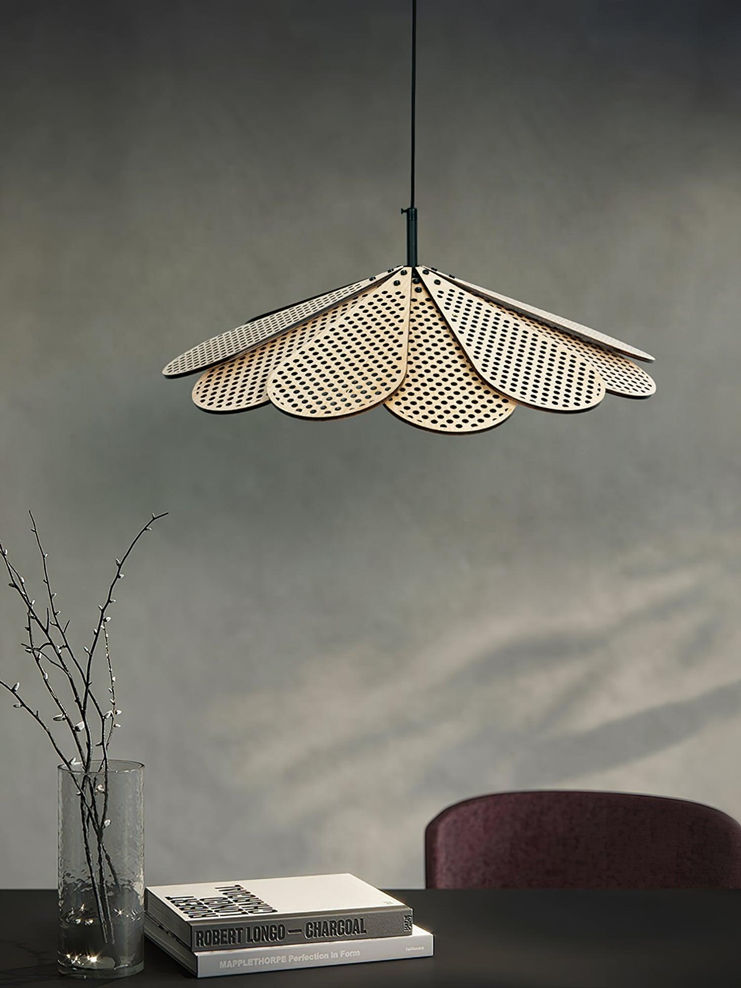 Zevarus Nordic Art Wabi-Sabi Holz Pendelleuchte-Letslighting